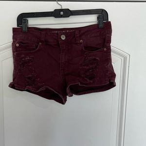 American eagle “shortie” shorts sz 10